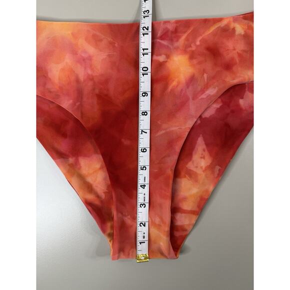 Fused Hawaii Haleakala Bikini Bottom Sz XL Red Summer Vacation Tropical Beach - Picture 6 of 9